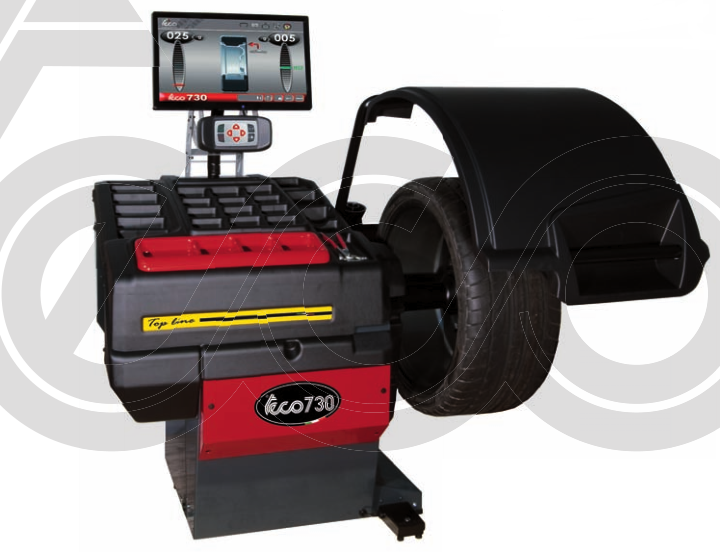 TECO 730 輪胎電子平衡機(jī)